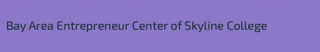 Bay Area Entrepreneur Center of Skyline College